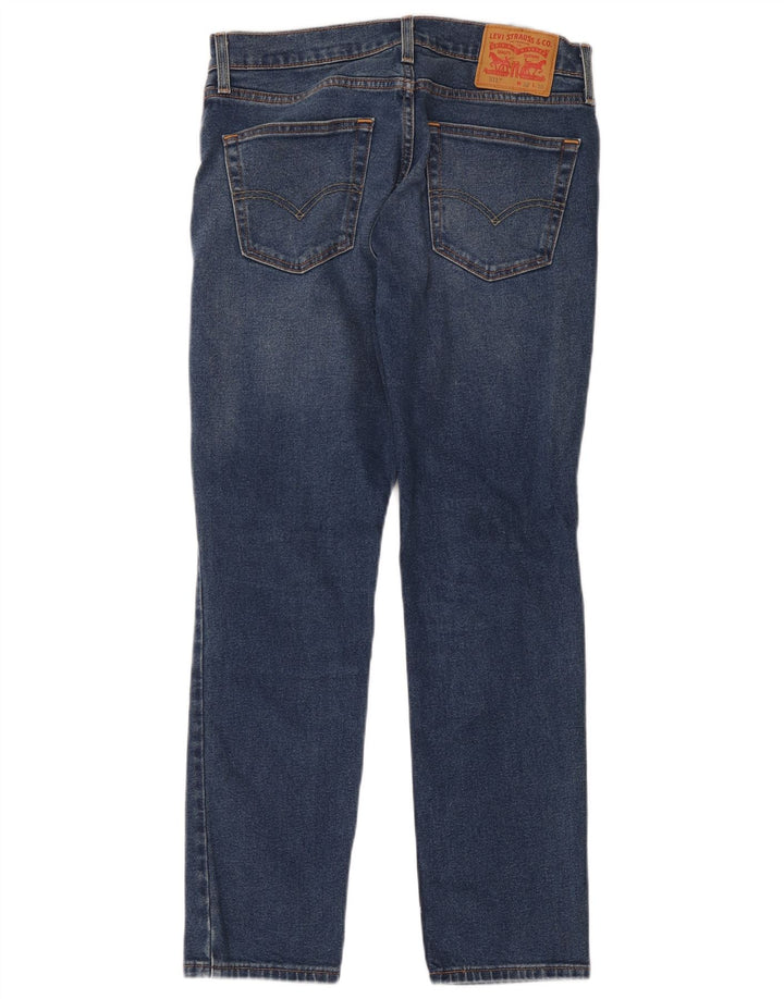 Levi's Herre 511 Slim Jeans W32 L30 Blå Bomuld