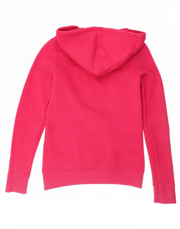 Benetton Dame Hættetrøje Sweater UK 6 XS Pink Bomuld
