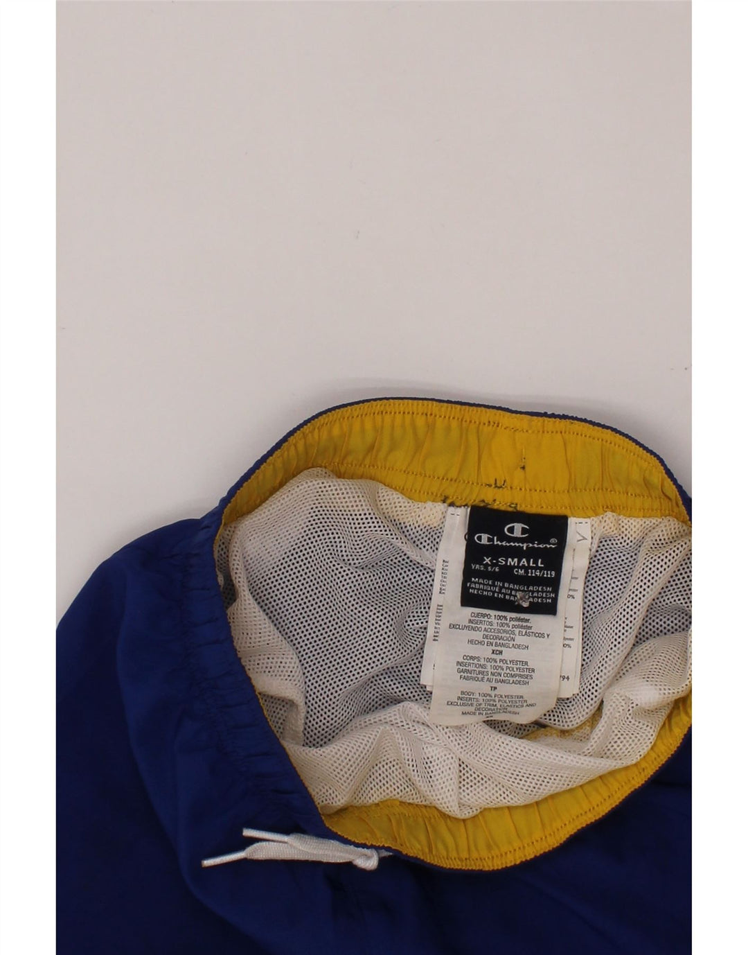 CHAMPION Sportsshorts til drenge 5-6 år XS Blå Polyester