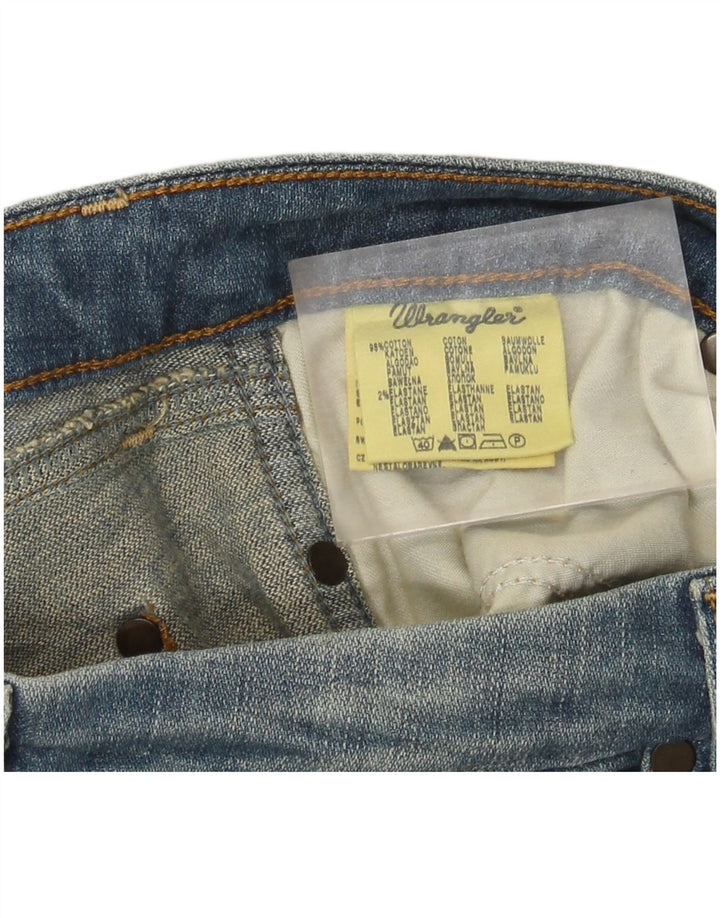 Wrangler Dame Sofia Bootcut Jeans W29 L30 Blå Bomuld