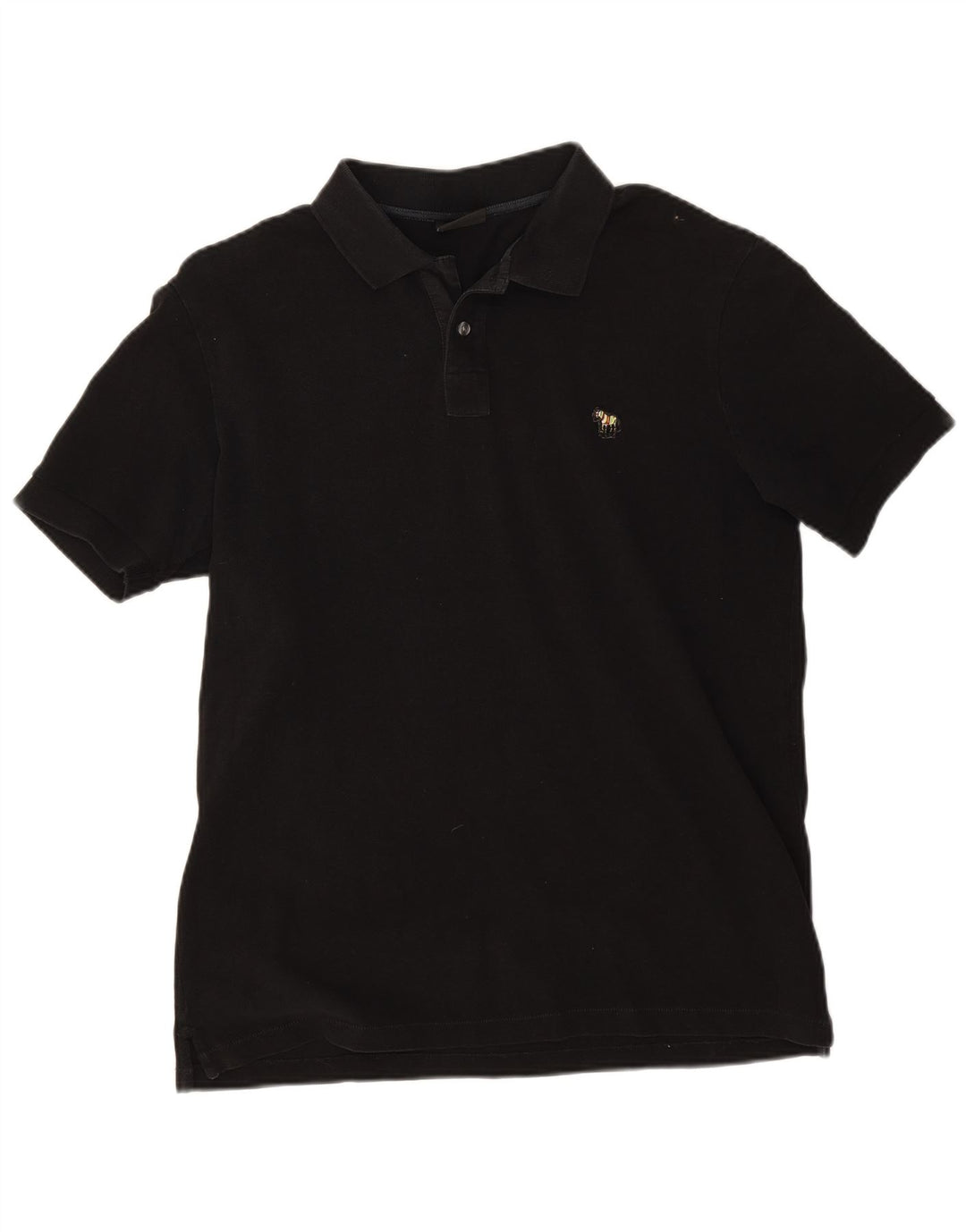 Paul Smith herre poloskjorte medium sort bomuld