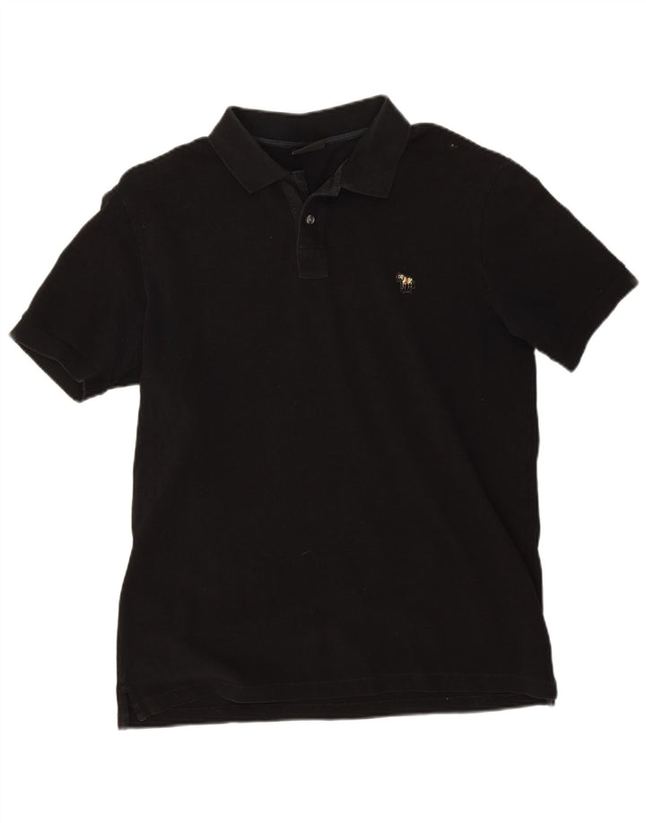 Paul Smith herre poloskjorte medium sort bomuld
