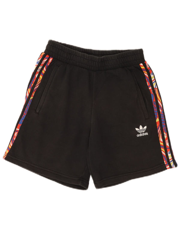 Adidas Sportsshorts til kvinder UK 12 Medium Sort Bomuld