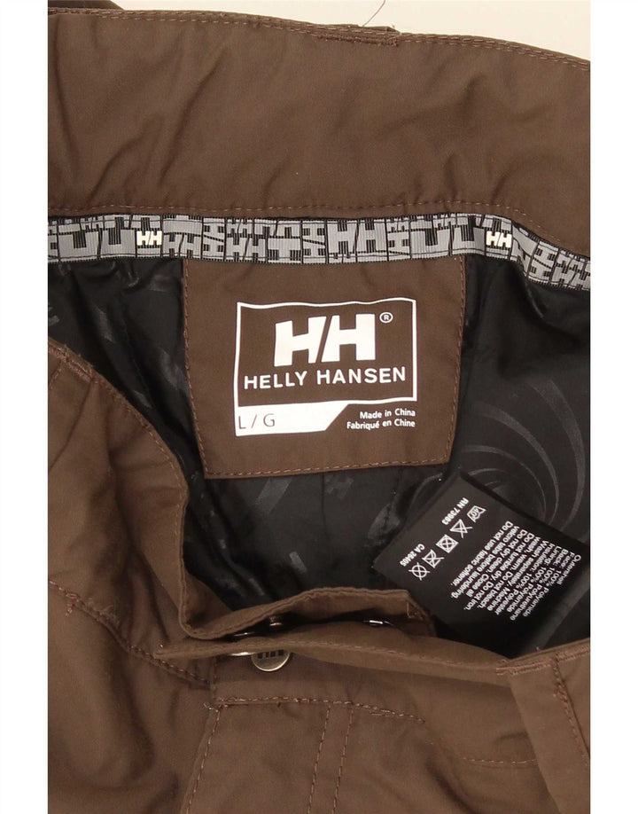 Helly Hansen Herre Straight Cargo Bukser Large W34 L32 Brun Polyester