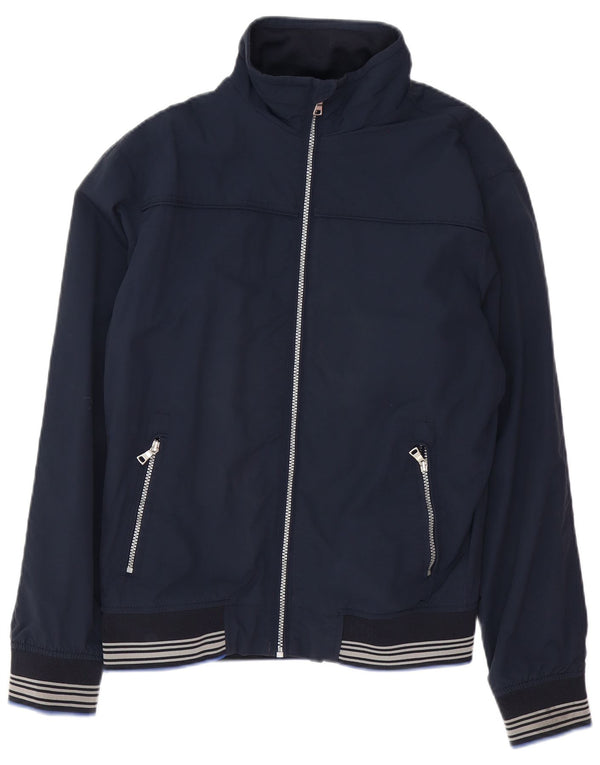 Marks & Spencer Herre Blue Harbor Bomber Jacket UK 38 Medium Navy Blue