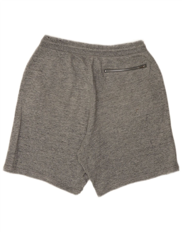 Nike sportsshorts til mænd, store grå flækkede bomuld