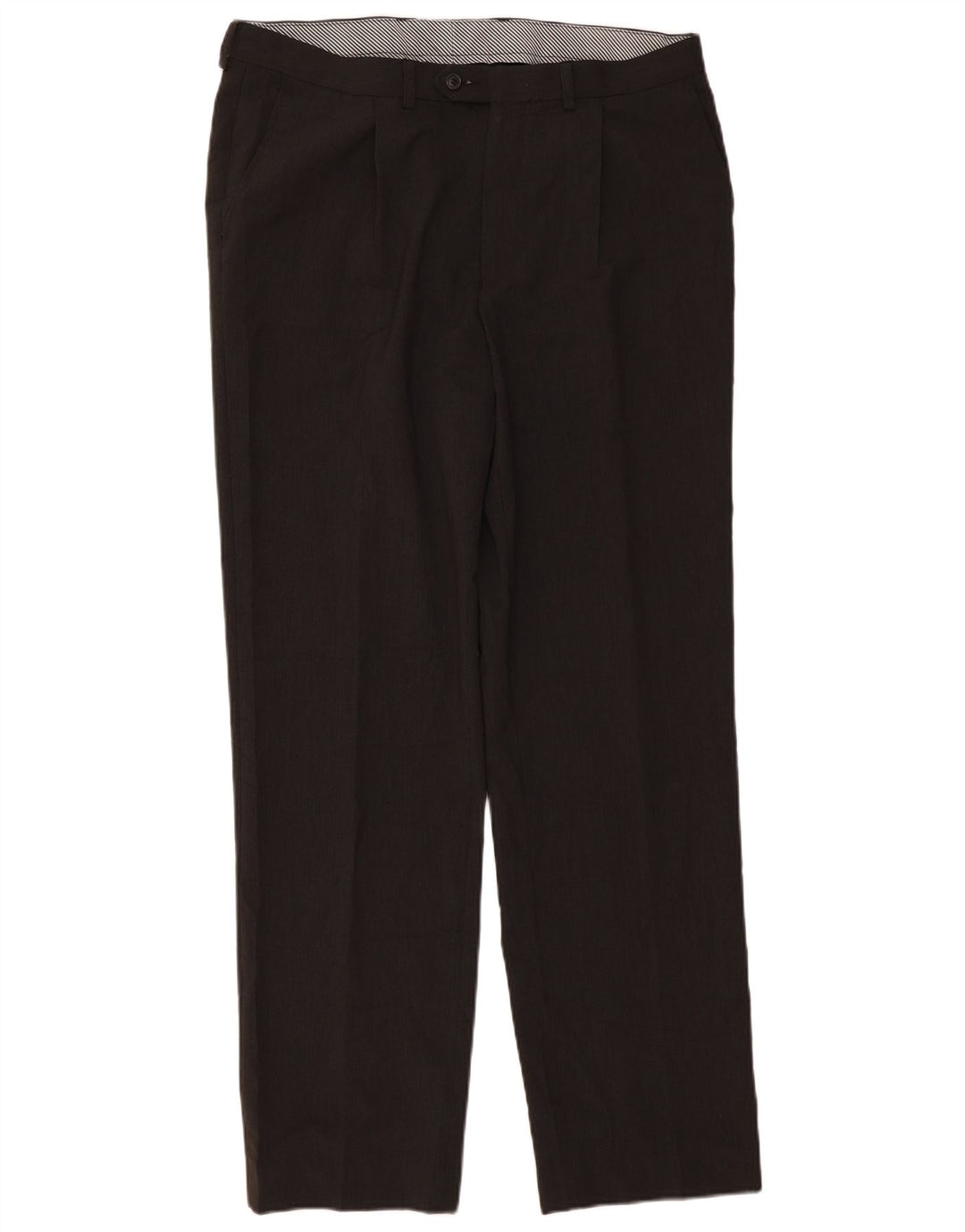 Marks & Spencer Herre Pegged Suit Bukser W36 L33 Grå Polyester