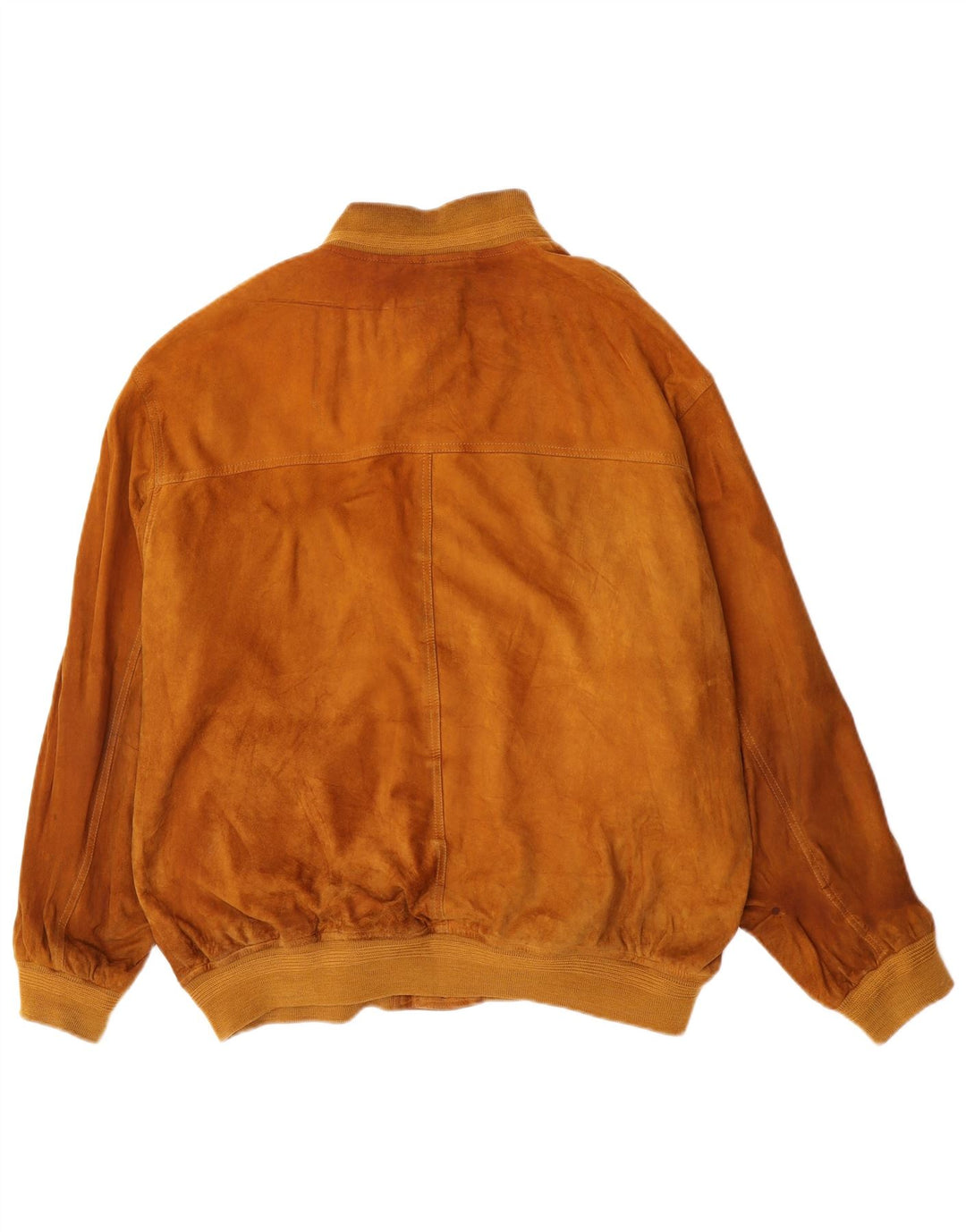 Harry&Moore Herre Ruskind Bomberjakke EU 56 3XL Beige Læder