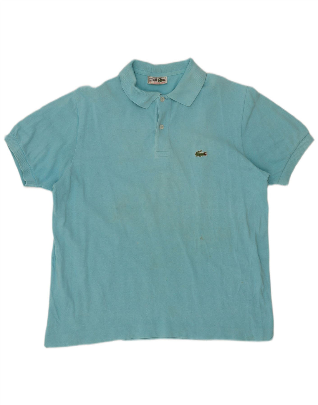Lacoste herre poloskjorte str. 6 XL turkis bomuld