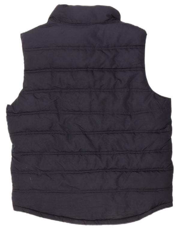 Gap Mens Padded Gilet UK 36 Small Navy Blue Polyester