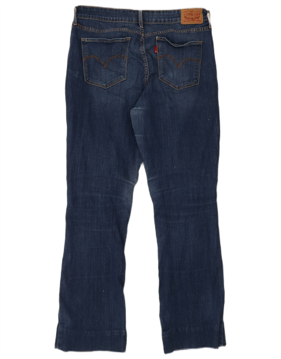 Levi's Dame 715 Bootcut Jeans W32 L32 Blå Bomuld