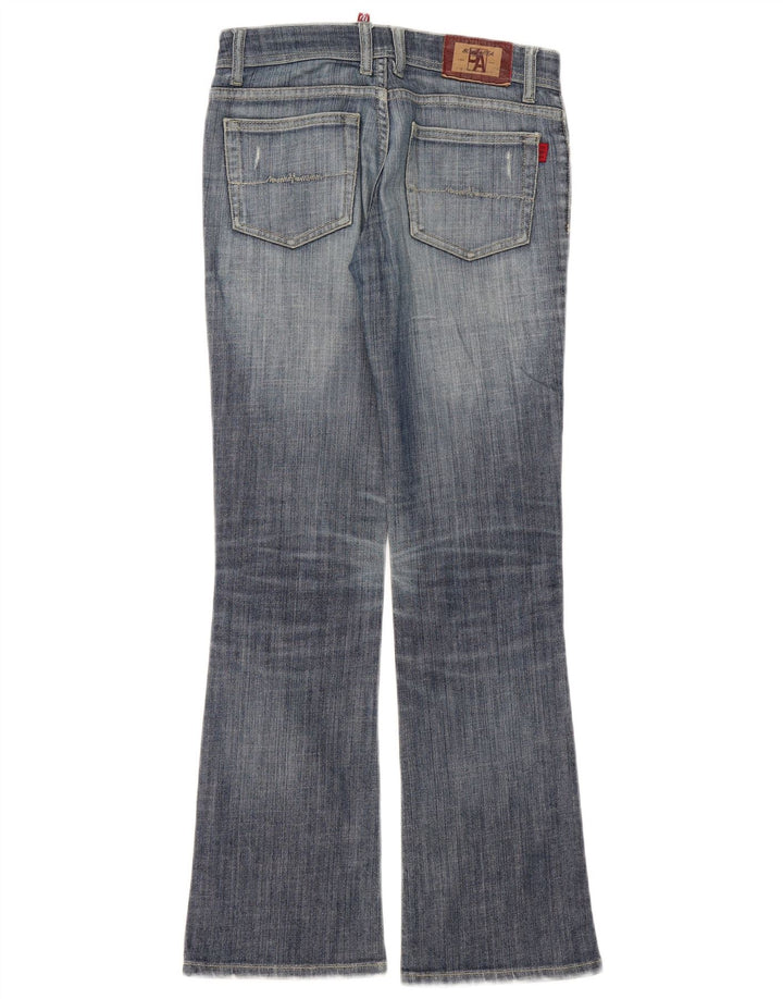 Vintage Dame Bootcut Jeans W27 L31 Blå