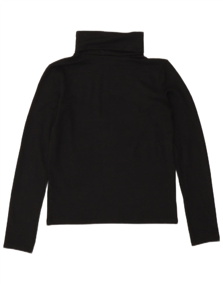 Zara Dame Rullehals Sweater UK 12 Medium Sort