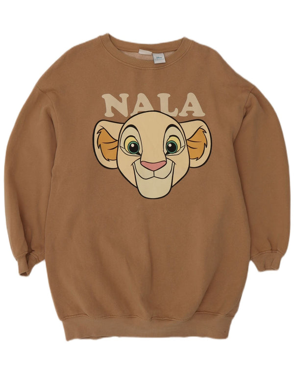 Zara Girls Disney Graphic Sweatshirt Jumper 13-14 år Brun