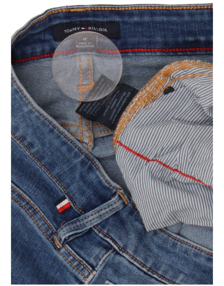 TOMMY HILFIGER Dame denim Shorts US 12 Large W34 Blue Cotton