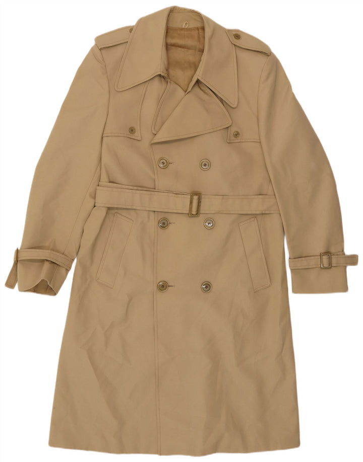 NINO Trench Coat til mænd UK 38 Medium Beige Polyester