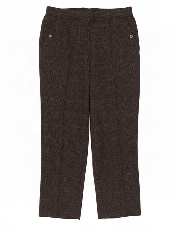 Marks & Spencer Dame Casual Bukser UK 12 Medium W30 L27 Brun