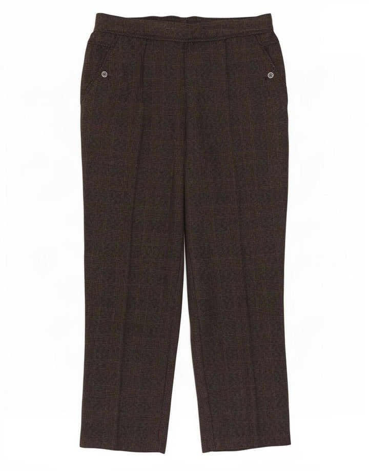 Marks & Spencer Dame Casual Bukser UK 12 Medium W30 L27 Brun
