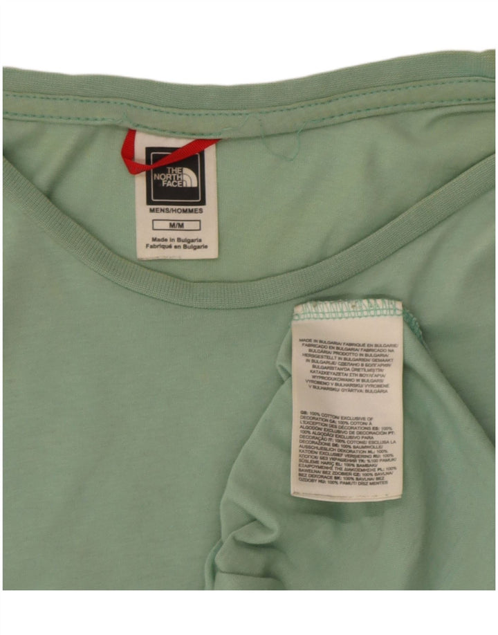 The North Face Herre T-Shirt Top Medium Grøn Bomuld