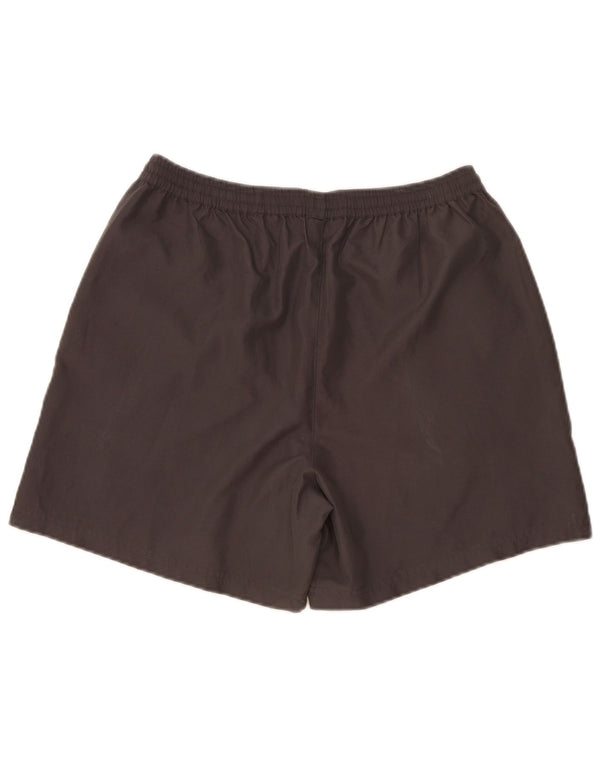 Fila Herre grafiske sportsshorts Large Grå Colourblock Polyester