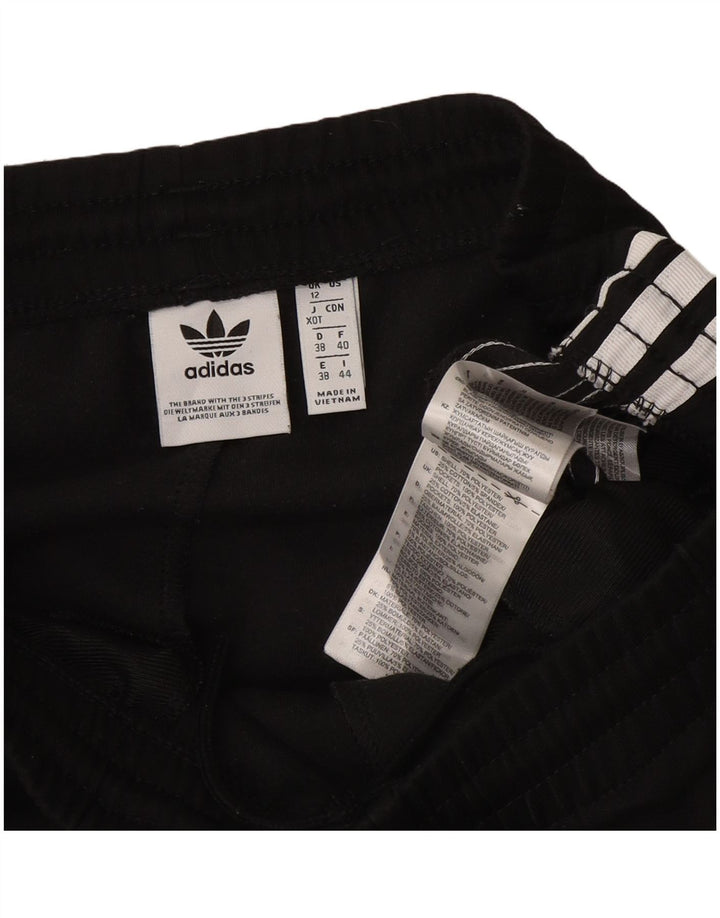 Adidas Træningsdragtsbukser til kvinder UK 12 Medium Sort Polyester