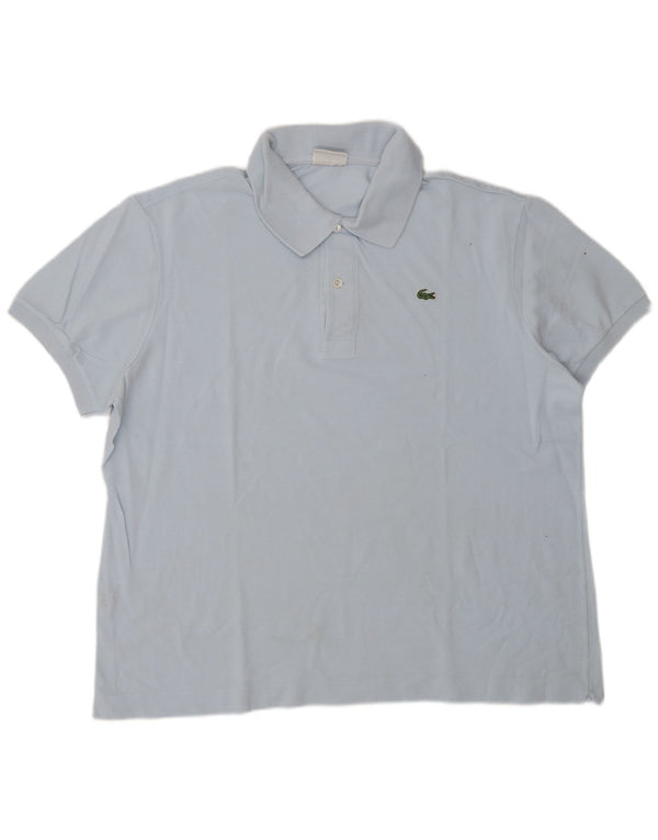 LACOSTE Poloshirt til mænd str. 6 XL Blå bomuld