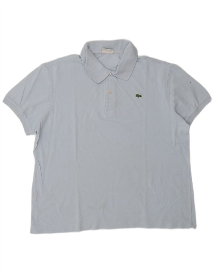 LACOSTE Poloshirt til mænd str. 6 XL Blå bomuld