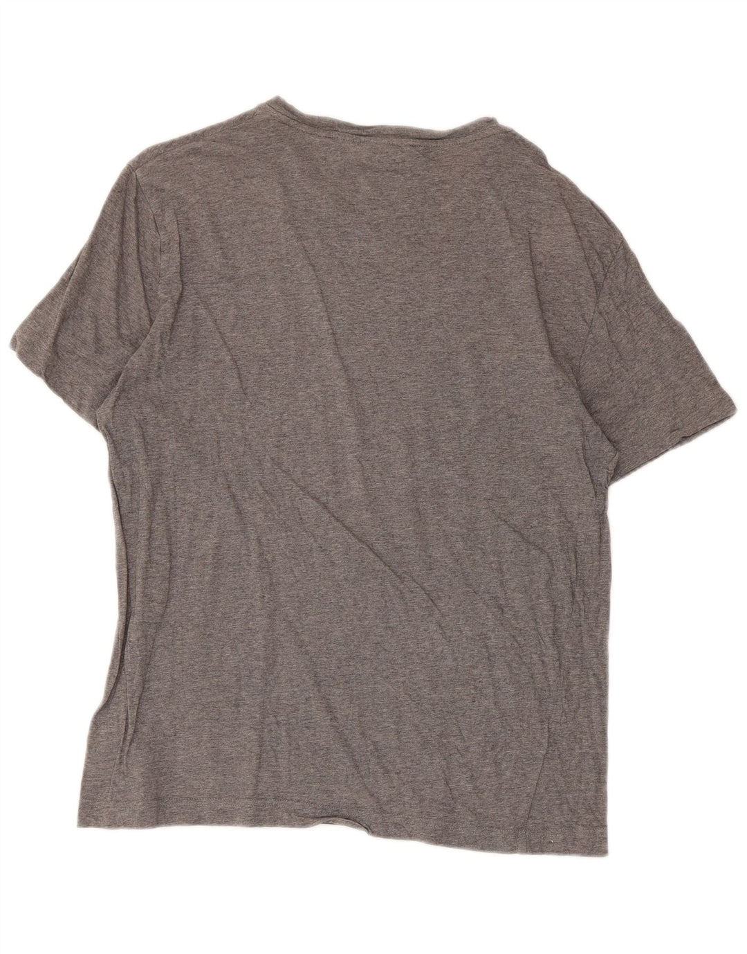 Calvin Klein Herre T-Shirt Top Stor Grå Bomuld