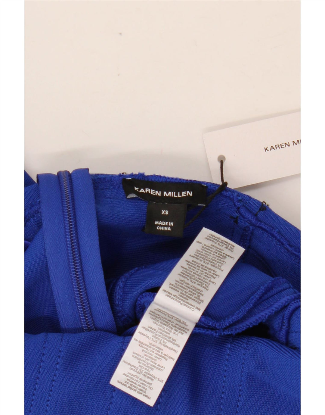 KAREN MILLEN Dame Leggings UK 6 XS Blå Polyester