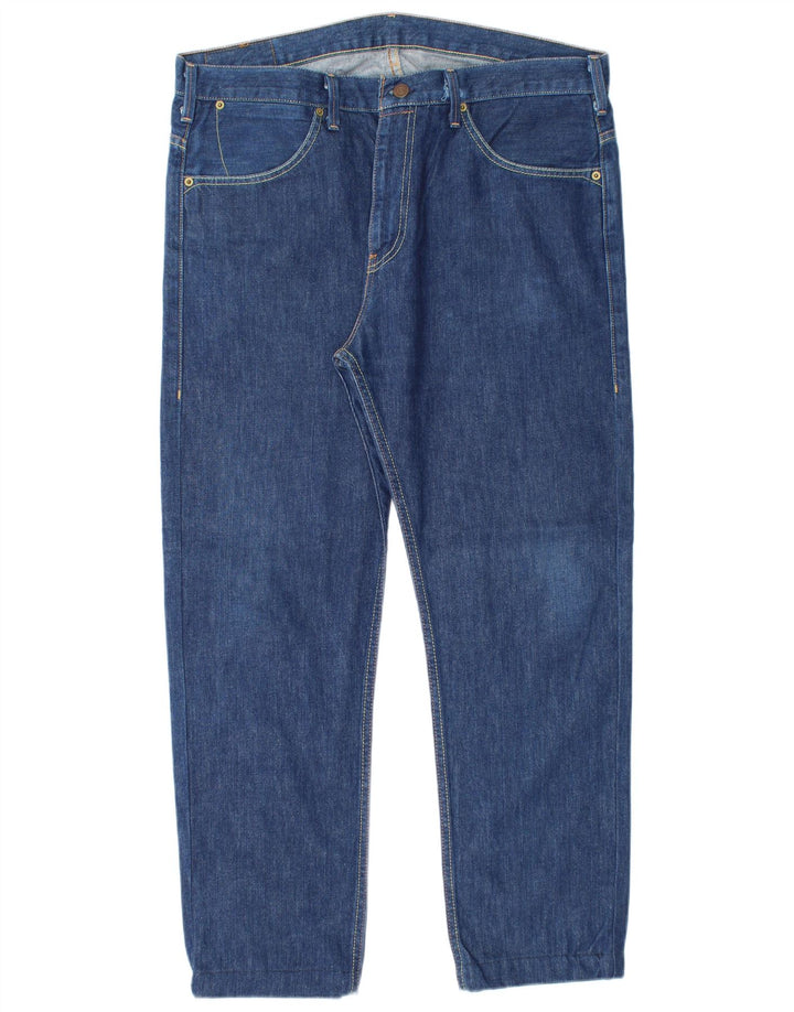Levi's Herre 504 lige jeans W36 L29 blå bomuld