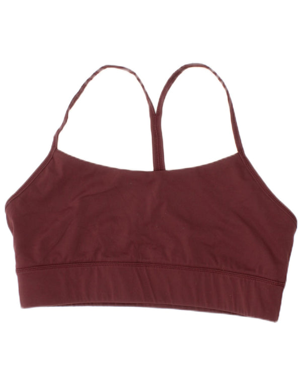 Lululemon Dame Sport BH Top Stor Burgundy Sports