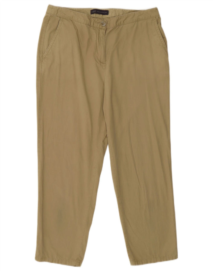 Marks & Spencer koniske Chinobukser til kvinder W28 L23 Beige