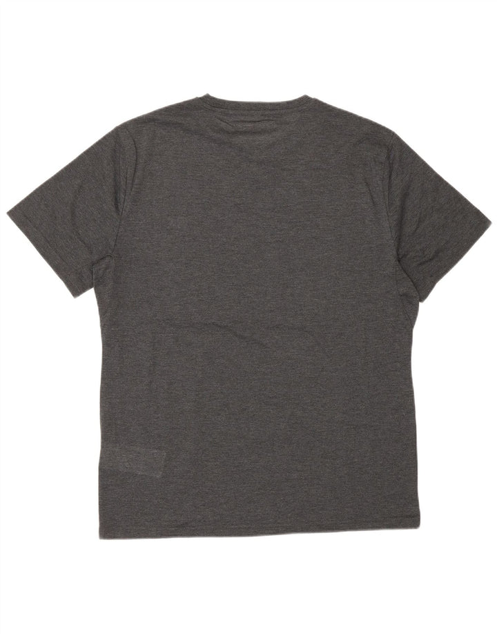 Calvin Klein herre T-shirt top mellemgrå polyester