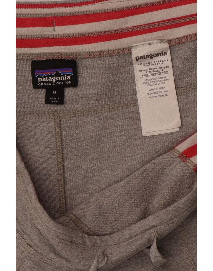Patagonia Dame træningsdragt Bukser Joggers UK 14 Medium Grey Bomuld