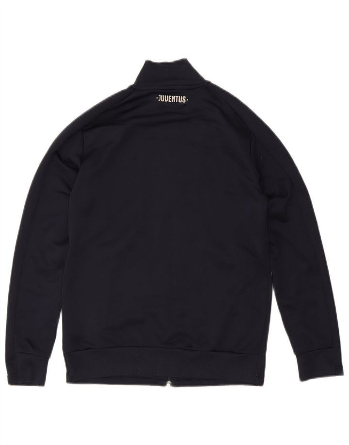 ADIDAS Boys Juventus Tracksuit Top Jacket 11-12 Years Navy Blue