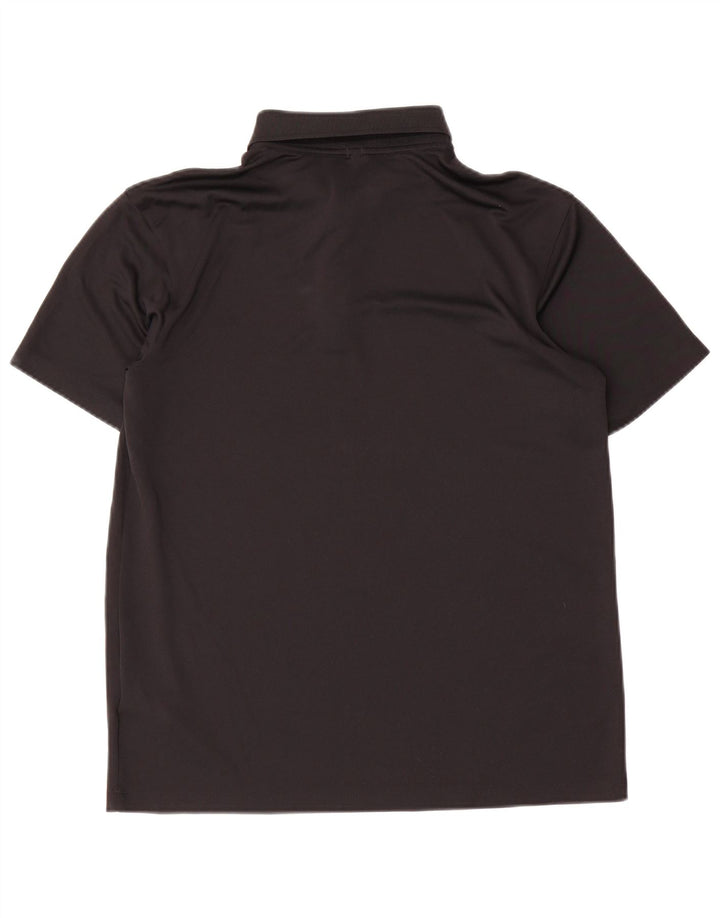 Nike grafisk poloshirt til mænd, medium sort polyester
