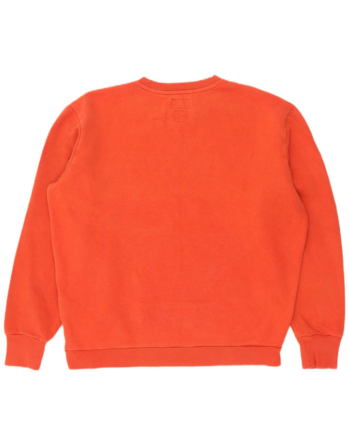 Superdry Herre grafisk sweatshirt Jumper Medium Orange Bomuld