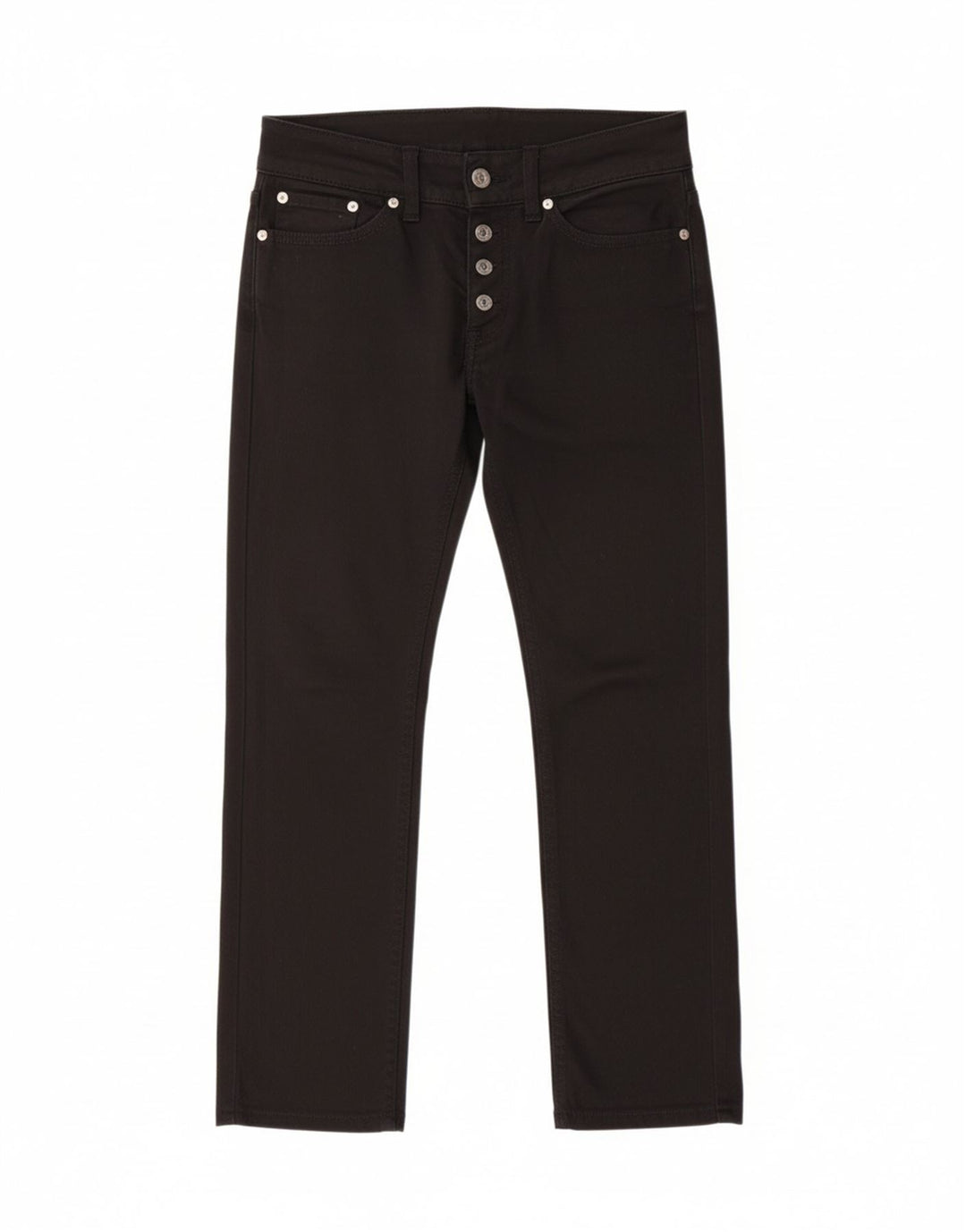 DONDUP Womens Straight Jeans W27 L27 Black Cotton