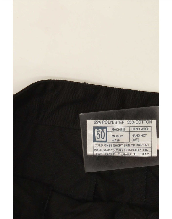 Dickies Lige Chinobukser til mænd W36 L29 Sort polyester