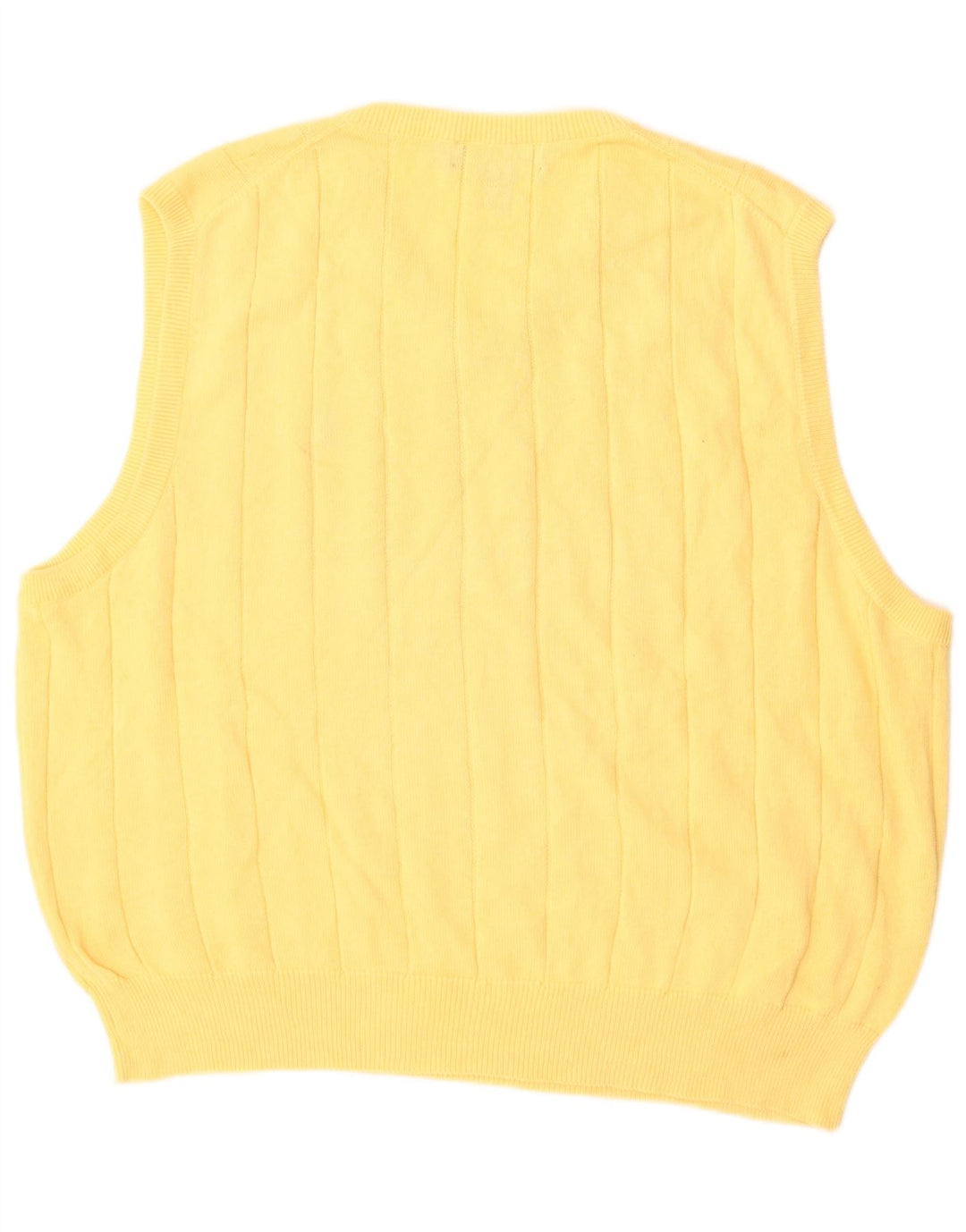 POLO RALPH LAUREN Herrevest Tank Top XL Gul Bomuld