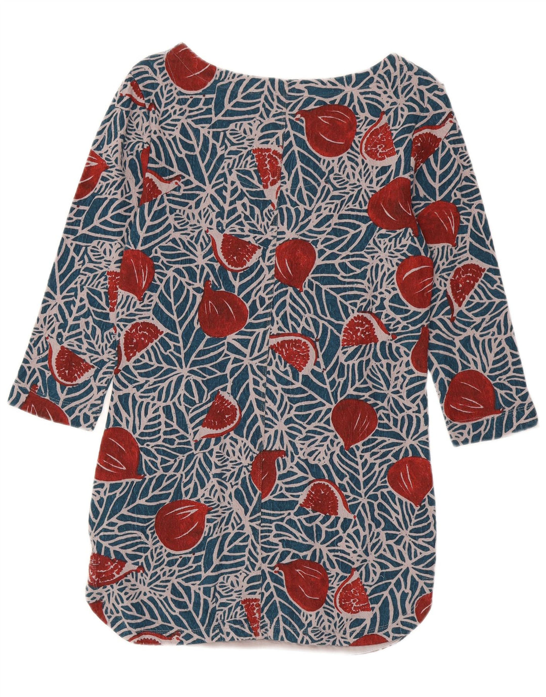 White Stuff Dame 3/4 ærmet Tunika Top UK 8 Small Multicolored Floral