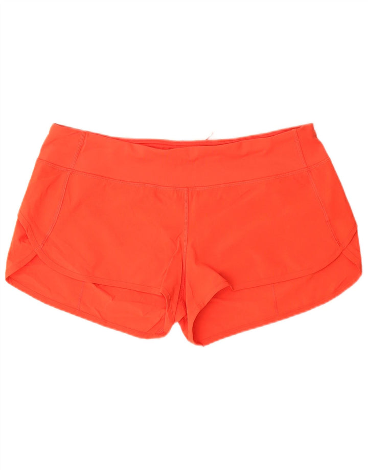Lululemon Sportshorts til kvinder US 10 Large Orange Polyester