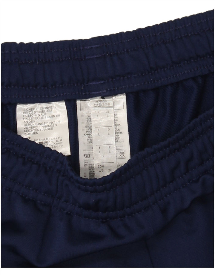 Adidas Herre træningsdragt Bukser Joggers Large Navy Blue Polyester