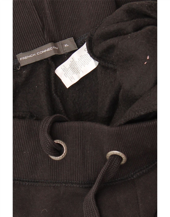 FRENCH CONNECTION Herre træningsdragt Bukser Joggers XL Sort Bomuld