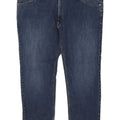 Marks & Spencer Herre Straight Jeans W50 L29 Blå Bomuld