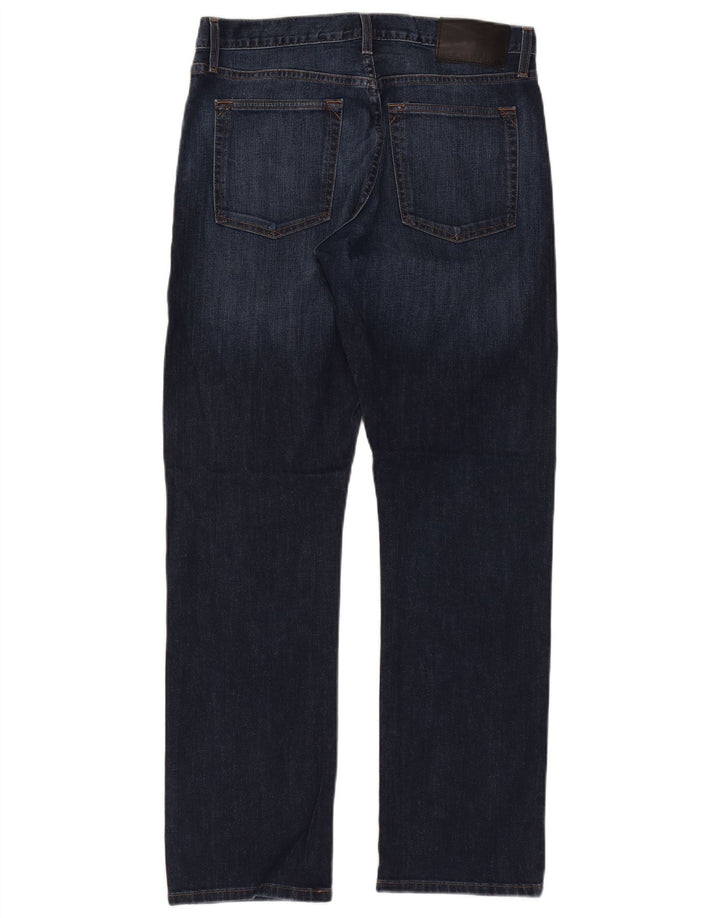 Eddie Bauer Straight Jeans til mænd W34 L32 blå bomuld