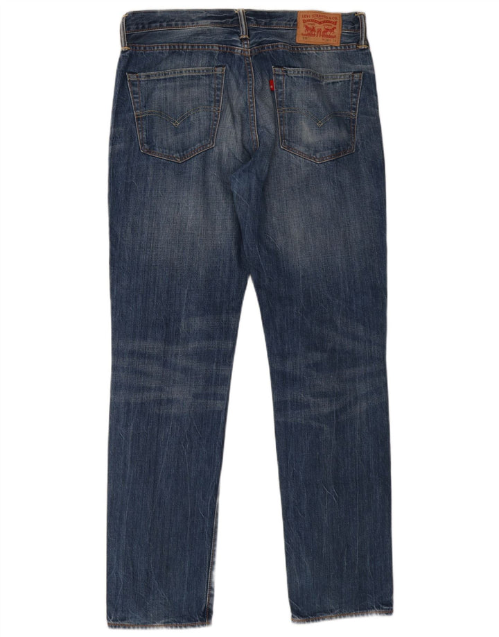 Levi's Herre 511 Slim Jeans W36 L34 Blå Bomuld