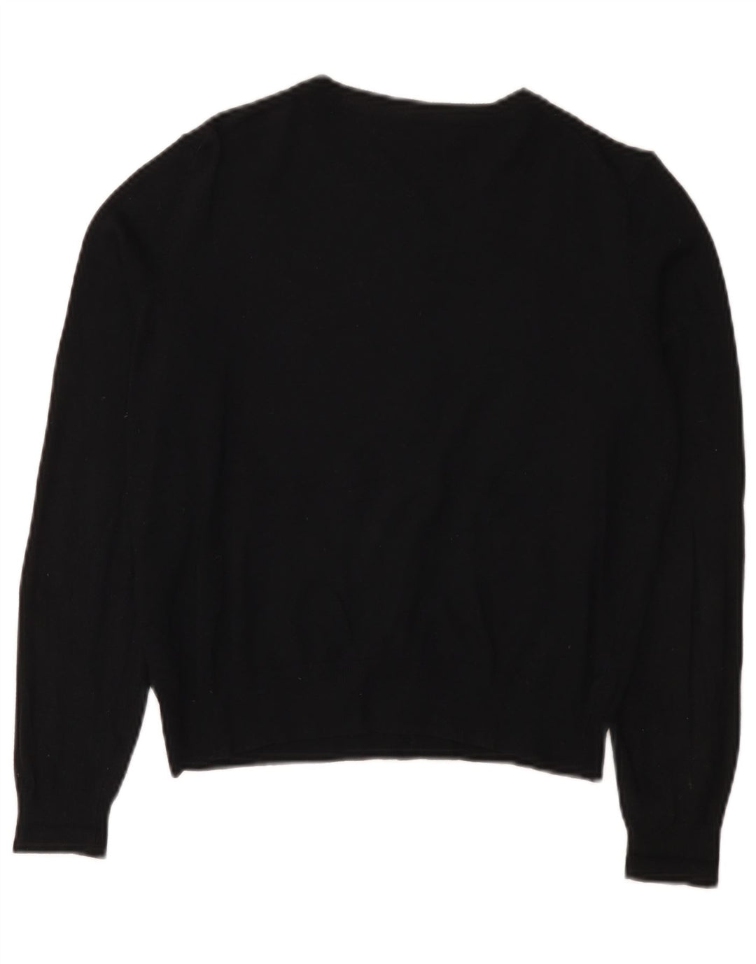 Marks & Spencer Womens Crop Cardigan Sweater UK 12 Medium Black Floral