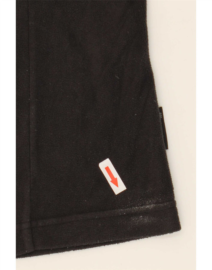 Jack Wolfskin Fleecejakke til kvinder UK 14/16 Stor sort polyester