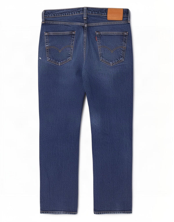 Levi's Mens 514 Straight Jeans W33 L30 Blue Cotton